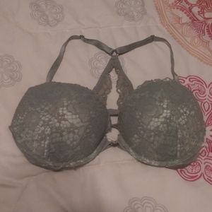 Seagreen Front clasping Bra
